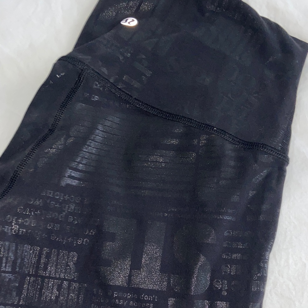 lululemon athletica *RARE Black Leggings